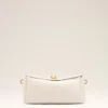 Bolso Carrousel de piel de vaca blanca Bolso Carrousel de piel de vaca blanca