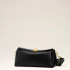 Bolso Carrousel de piel de vaca negra Bolso Carrousel de piel de vaca negra