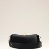 Bolso Carrousel de piel de vaca negra Bolso Carrousel de piel de vaca negra