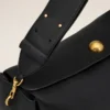 Bolso Carrousel grande de piel negra Bolso Carrousel grande de piel negra