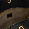 Bolso Carrousel grande de piel negra Bolso Carrousel grande de piel negra