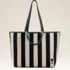 Bolso de compras Ami de Coeur de algodón blanco Bolso de compras Ami de Coeur de algodón blanco