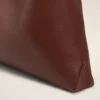Bolso de hombro Etienne de cuero flexible burdeos Bolso de hombro Etienne de cuero flexible burdeos
