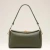 Bolso mediano Carrousel de piel de vaca verde Bolso mediano Carrousel de piel de vaca verde
