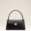 Bolso Mimi de piel de vaca negra Bolso Mimi de piel de vaca negra