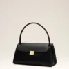 Bolso Mimi de piel de vaca negra Bolso Mimi de piel de vaca negra