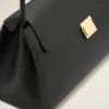 Bolso Mimi de piel de vaca negra Bolso Mimi de piel de vaca negra