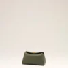 Bolso mini carrusel de piel de vaca verde Bolso mini carrusel de piel de vaca verde