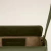 Bolso mini carrusel de piel de vaca verde Bolso mini carrusel de piel de vaca verde