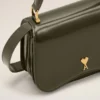Bolso Paris Paris con asa superior de piel de vaca verde Bolso Paris Paris con asa superior de piel de vaca verde