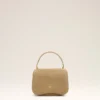 Bolso Paris Paris con asa superior de piel de vacuno amarilla Bolso Paris Paris con asa superior de piel de vacuno amarilla