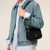 Bolso Paris Paris de piel de vaca negra Bolso Paris Paris de piel de vaca negra