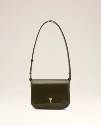 Bolso Paris Paris de piel de vacuno verde