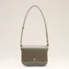 Bolso Paris Paris de piel gris esmaltada Bolso Paris Paris de piel gris esmaltada
