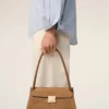 Bolso pequeño Mimi de piel de vacuno marrón Bolso pequeño Mimi de piel de vacuno marrón