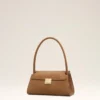 Bolso pequeño Mimi de piel de vacuno marrón Bolso pequeño Mimi de piel de vacuno marrón
