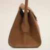 Bolso pequeño Mimi de piel de vacuno marrón Bolso pequeño Mimi de piel de vacuno marrón