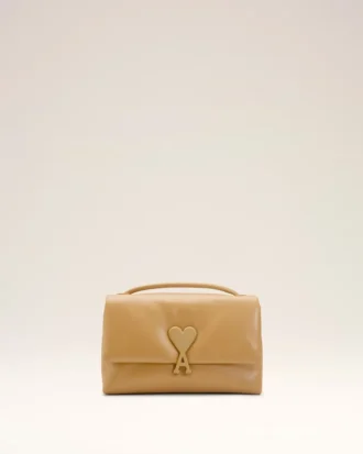 Bolso Voulez-Vous de piel de vacuno amarilla