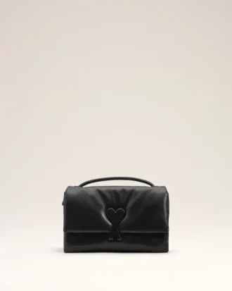 Bolso Voulez-Vous de piel de vacuno negra