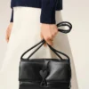 Bolso Voulez-Vous de piel de vacuno negra Bolso Voulez-Vous de piel de vacuno negra