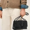 Bolso Voulez-Vous de piel de vacuno negra Bolso Voulez-Vous de piel de vacuno negra