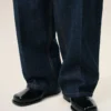 Botines de piel de vaca negra