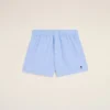 Boxers de algodón azul con motivo Ami de Coeur negro