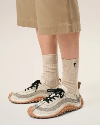 Calcetines Ami de Coeur de algodón beige