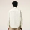 Camisa holgada de algodón a rayas blancas Ami de Coeur Camisa holgada de algodón a rayas blancas Ami de Coeur
