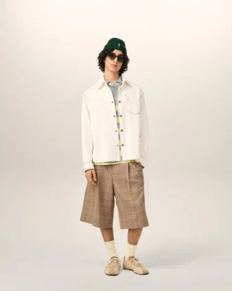 Camisa oversize de algodón blanco Ami de Coeur