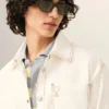 Camisa oversize de algodón blanco Ami de Coeur Camisa oversize de algodón blanco Ami de Coeur