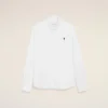 Camisa Oxford de algodón blanco Ami de Coeur Camisa Oxford de algodón blanco Ami de Coeur