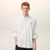 Camisa Oxford de algodón blanco Ami de Coeur Camisa Oxford de algodón blanco Ami de Coeur