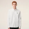 Camisa Oxford de algodón blanco Ami de Coeur Camisa Oxford de algodón blanco Ami de Coeur
