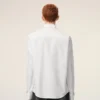 Camisa Oxford de algodón blanco Ami de Coeur Camisa Oxford de algodón blanco Ami de Coeur