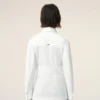 Camisas ajustadas de algodón blanco con cuello de punta Camisas ajustadas de algodón blanco con cuello de punta