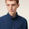 Camisas Ami de Coeur de algodón azul con corte recto y bordado Camisas Ami de Coeur de algodón azul con corte recto y bordado