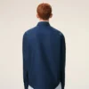 Camisas Ami de Coeur de algodón azul con corte recto y bordado Camisas Ami de Coeur de algodón azul con corte recto y bordado