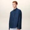 Camisas Ami de Coeur de algodón azul con corte recto y bordado Camisas Ami de Coeur de algodón azul con corte recto y bordado