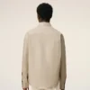Camisas Ami de Coeur de algodón beige con corte recto y bordado Camisas Ami de Coeur de algodón beige con corte recto y bordado