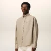 Camisas Ami de Coeur de algodón beige con corte recto y bordado Camisas Ami de Coeur de algodón beige con corte recto y bordado