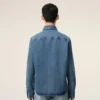 Camisas Ami de Coeur de algodón vaquero azul Camisas Ami de Coeur de algodón vaquero azul