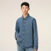 Camisas Ami de Coeur de algodón vaquero azul Camisas Ami de Coeur de algodón vaquero azul