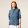Camisas Ami de Coeur de algodón vaquero azul Camisas Ami de Coeur de algodón vaquero azul