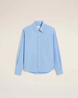Camisas clásicas Ami de Coeur de algodón azul Camisas clásicas Ami de Coeur de algodón azul