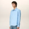 Camisas clásicas Ami de Coeur de algodón azul Camisas clásicas Ami de Coeur de algodón azul