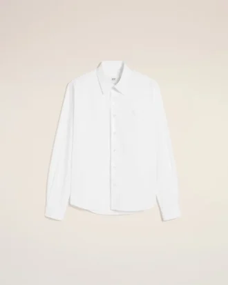 Camisas clásicas Ami de Coeur de algodón blanco Camisas clásicas Ami de Coeur de algodón blanco