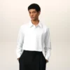Camisas clásicas Ami de Coeur de algodón blanco Camisas clásicas Ami de Coeur de algodón blanco