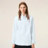 Camisas clásicas de manga larga de algodón azul con cuello abotonado y bordado «ADC» Camisas clásicas de manga larga de algodón azul con cuello abotonado y bordado «ADC»