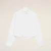 Camisas cortas de algodón blanco con el motivo «Ami de Coeur» en relieve Camisas cortas de algodón blanco con el motivo «Ami de Coeur» en relieve